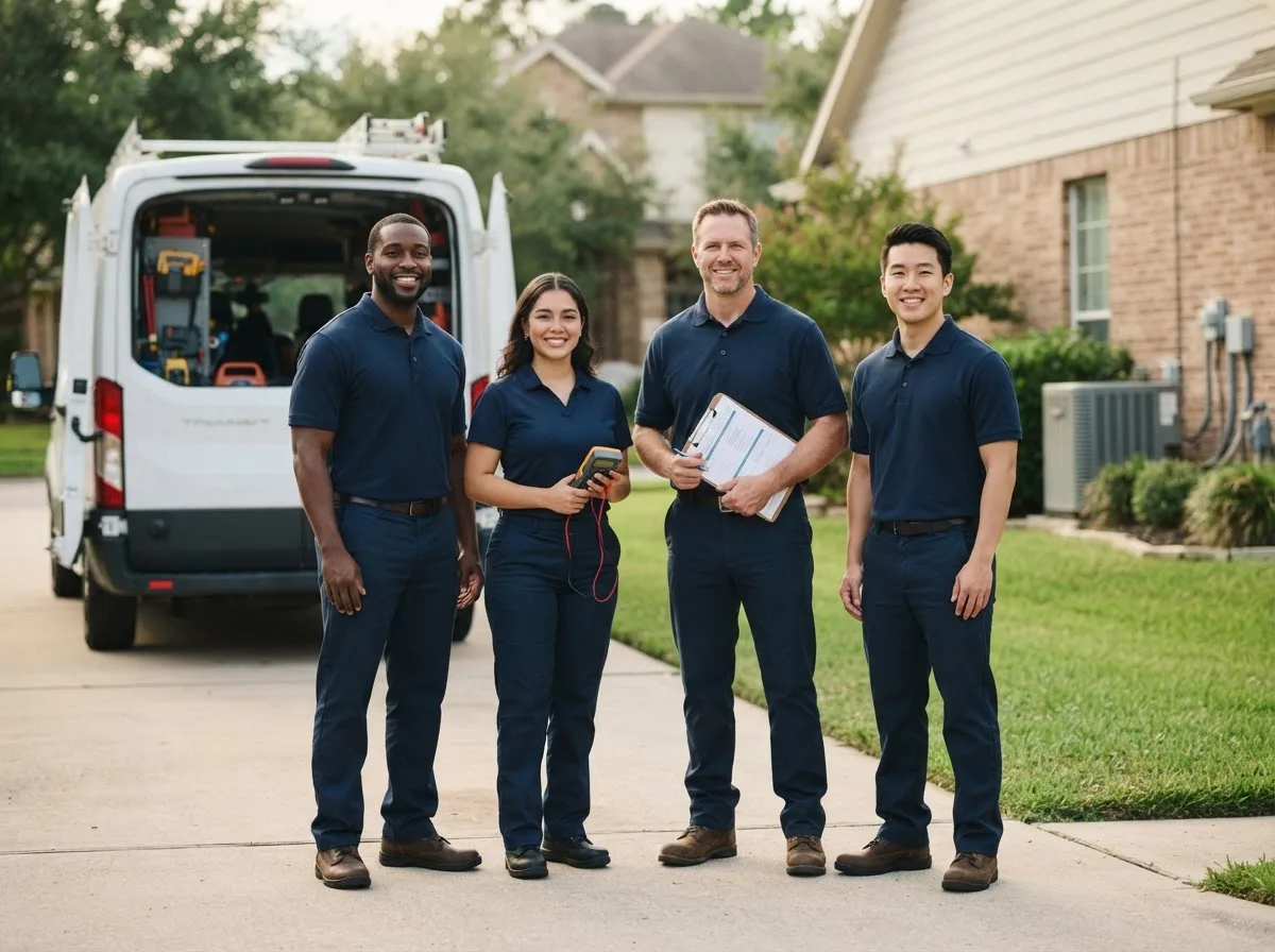 Certified HVAC technician near Tryon, OK